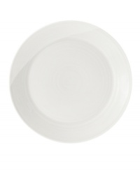 White dinnerware that's perfect for every day. The 1815 dinner plates from Royal Doulton feature sturdy porcelain streaked white on white for serene, understated style. White dinnerware that's perfect for every day. The 1815 dinner plates from Royal Doulton feature sturdy porcelain streaked white on white for serene, understated style.