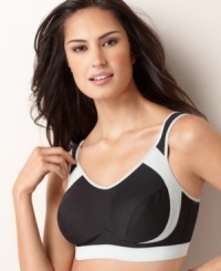 Support with a shape. The sectioned cups of this extreme control sports bra by Anita offer a feminine silhouette for fierce workouts. Anita Style #5527 Support with a shape. The sectioned cups of this extreme control sports bra by Anita offer a feminine silhouette for fierce workouts. Anita Style #5527