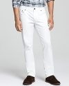 White-out your off-hours look with these Salvatore Ferragamo pants in a classic fit and