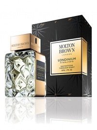 Playful. Charismatic. A capital blend. Contains top notes of zested bergamot and crisp berries, middle notes of myrrh and green oakmoss and a base of incense and aged malt whisky. A limited edition with only 2,600 produced. 1.7 oz. Playful. Charismatic. A capital blend. Contains top notes of zested bergamot and crisp berries, middle notes of myrrh and green oakmoss and a base of incense and aged malt whisky. A limited edition with only 2,600 produced. 1.7 oz.
