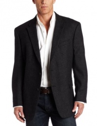 Tommy Hilfiger Men's Two Button Plaid Trim Fit Sport Coat Tommy Hilfiger Men's Two Button Plaid Trim Fit Sport Coat