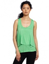 Robert Rodriguez Women's Must Have Double Layer Tank, Pistachio, Large Robert Rodriguez Women's Must Have Double Layer Tank, Pistachio, Large