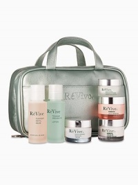 This limited-edition travel set features Renewal skincare bestsellers in travel-sizes, hand-selected by Dr. Brown. The Renewal Collection speeds up cell turnover and brings young skin cells to the surface more quickly. These anti-aging treatments help visibly texturize skin to bring back luminosity and radiance. Set includes: 1 oz. Moisturizing Renewal Cream, 0.5 oz. Moisturizing Renewal Eye Cream, 1 oz. Sensitif Cellular Repair Cream SPF 15, 1 oz. Fermitif Neck Renewal Cream SPF 15, 2 oz. This limited-edition travel set features Renewal skincare bestsellers in travel-sizes, hand-selected by Dr. Brown. The Renewal Collection speeds up cell turnover and brings young skin cells to the surface more quickly. These anti-aging treatments help visibly texturize skin to bring back luminosity and radiance. Set includes: 1 oz. Moisturizing Renewal Cream, 0.5 oz. Moisturizing Renewal Eye Cream, 1 oz. Sensitif Cellular Repair Cream SPF 15, 1 oz. Fermitif Neck Renewal Cream SPF 15, 2 oz.