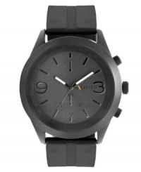Dare to be bold with this black-on-black watch from Unlisted. Dare to be bold with this black-on-black watch from Unlisted.