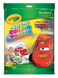 Crayola Color Wonder Disney Cars Coloring Book and Markers Crayola Color Wonder Disney Cars Coloring Book and Markers