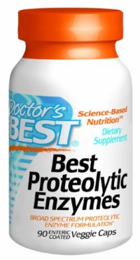 Doctor's Best Proteolytic Enzymes, 90 Count Doctor's Best Proteolytic Enzymes, 90 Count