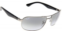 Ray-Ban RB3492 Highstreet Authentic Sunglasses/Eyewear - Matte Gunmetal/Crystal Gray Gradient / 62mm Ray-Ban RB3492 Highstreet Authentic Sunglasses/Eyewear - Matte Gunmetal/Crystal Gray Gradient / 62mm