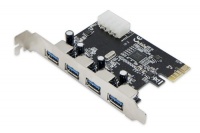 Syba Four Port USB 3.0 PCI-Express x1 Controller Card (SD-PEX20133) Syba Four Port USB 3.0 PCI-Express x1 Controller Card (SD-PEX20133)