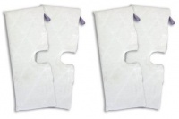 Shark XLT3501 (EXTRA LARGE), Set of 4, Microfiber Cleaning Pads for the Steam Pocket Mop.
