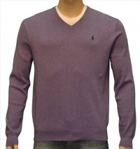 Polo Ralph Lauren Mens Pima Cotton V-Neck Sweater Polo Ralph Lauren Mens Pima Cotton V-Neck Sweater