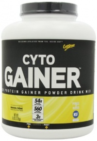CytoSport Cyto Gainer Protein Drink Mix, Banana Creme, 6 Pound CytoSport Cyto Gainer Protein Drink Mix, Banana Creme, 6 Pound