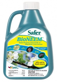 Safer Brand BioNEEM Insecticide and Repellent 16 Ounce Concentrate 5612 Safer Brand BioNEEM Insecticide and Repellent 16 Ounce Concentrate 5612
