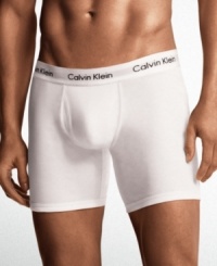 An instant classic from Calvin Klein. This two pack combines boxer-like freedom and brief-like support. An instant classic from Calvin Klein. This two pack combines boxer-like freedom and brief-like support.