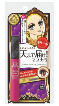 Isehan Kiss Me heroine make | Mascara | Volume & Curl Mascara S 01 Jet Black 6g