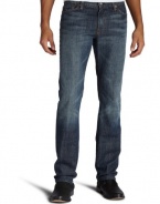 7 For All Mankind Men's Slimmy Slim Straight Leg Jean in New York Dark