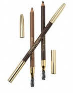 Powder Pencil for the Brows. The all-in-one essential for natural-looking, beautiful brows. At one end: a powder pencil to colour-correct and contour. At the other: a handy brush to blend and groom for soft, subtly defined brows. 