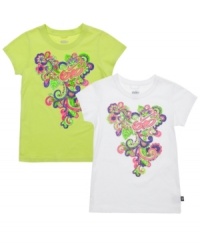 Capture the magic. This colorful paisley print will have her grooving in the sun all summer long. Capture the magic. This colorful paisley print will have her grooving in the sun all summer long.