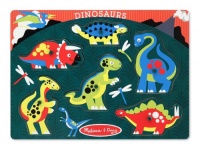 Melissa & Doug Dinosaurs Peg Puzzle