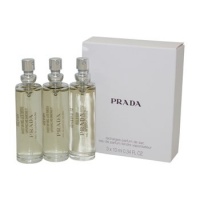 PRADA TENDRE by Prada Gift Set for WOMEN: EAU DE PARFUM REFILL SPRAY .34 OZ (QUANTITY OF THREE) PRADA TENDRE by Prada Gift Set for WOMEN: EAU DE PARFUM REFILL SPRAY .34 OZ (QUANTITY OF THREE)