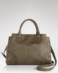 Love at first sight? Rebecca Minkoff's supremely sultry satchel tops our lust list with luxurious leather and achingly cool details. Love at first sight? Rebecca Minkoff's supremely sultry satchel tops our lust list with luxurious leather and achingly cool details.