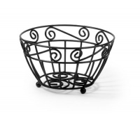 Spectrum 39010 Scroll Fruit Bowl, Black Spectrum 39010 Scroll Fruit Bowl, Black