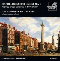 Handel - Concerti grossi, op. 6 / AAM · Manze Handel - Concerti grossi, op. 6 / AAM · Manze