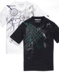 Open your mind and your closet. This rad tee from Sean John shakes up your style. Open your mind and your closet. This rad tee from Sean John shakes up your style.