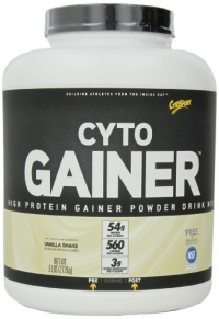 CytoSport Cyto Gainer Protein Drink Mix, Vanilla Shake, 6 Pound CytoSport Cyto Gainer Protein Drink Mix, Vanilla Shake, 6 Pound