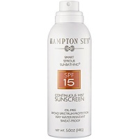 Hampton Sun SPF 15 Continuous Mist Sunscreen 5 oz Hampton Sun SPF 15 Continuous Mist Sunscreen 5 oz