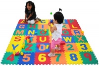 Children Alphabet Letters and Counting Numbers (A-Z, 0-9) Soft Mat - Each Tile: 12 X 12 X ~9/16 Extra Thick Children Alphabet Letters and Counting Numbers (A-Z, 0-9) Soft Mat - Each Tile: 12 X 12 X ~9/16 Extra Thick