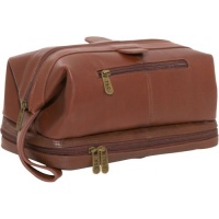 AmeriLeather Leather Toiletry Bag AmeriLeather Leather Toiletry Bag
