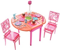 Barbie Dinner To Dessert Dining Room Set