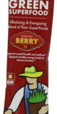 Amazing Grass Berry Flavor Drink Powder, Green SuperFood, 15-Count Packets Amazing Grass Berry Flavor Drink Powder, Green SuperFood, 15-Count Packets