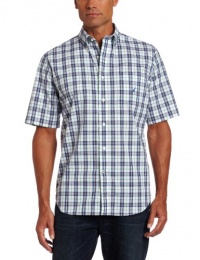 Nautica Men's Short Sleeve Plaid Button-Down Shirt Nautica Men's Short Sleeve Plaid Button-Down Shirt