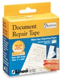 Archival Document Repair Tape 1inch X 98 Feet Archival Document Repair Tape 1inch X 98 Feet