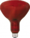 GE Lighting 37771 R40 Heat Lamp, Red, 250-Watt