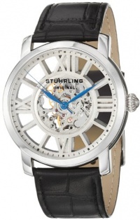Stuhrling Original Men's 280.33152 Classic Winchester Terrace Mechanical Skeleton Silver Tone Watch Stuhrling Original Men's 280.33152 Classic Winchester Terrace Mechanical Skeleton Silver Tone Watch