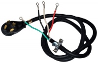 Whirlpool PT400L 4-Feet 4-Wire 30-Amp Dryer Power Cord Whirlpool PT400L 4-Feet 4-Wire 30-Amp Dryer Power Cord