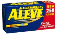 Aleve All Day Strong Pain Relief (250 Caplets) Aleve All Day Strong Pain Relief (250 Caplets)