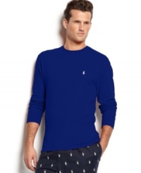 A waffle-knit in pure cotton for the ultimate in next-to-the-skin comfort A waffle-knit in pure cotton for the ultimate in next-to-the-skin comfort