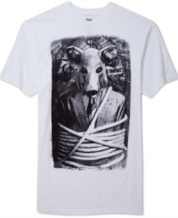 This Wall Street graphic t-shirt from DC Shoes is all about no-bull style. This Wall Street graphic t-shirt from DC Shoes is all about no-bull style.