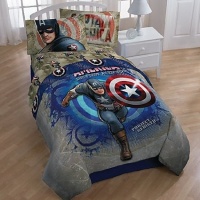 Marvel Captain America Twin Microfiber Comforter Bed Cover Marvel Captain America Twin Microfiber Comforter Bed Cover