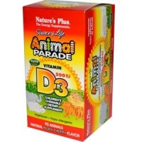 Nature's Plus - Animal Parade Vitamin D3 Chew, 500, 90 chewable tablets Nature's Plus - Animal Parade Vitamin D3 Chew, 500, 90 chewable tablets