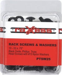 Raxxess PTSW25 Rack Screws with Washers (Pack of 25) Raxxess PTSW25 Rack Screws with Washers (Pack of 25)