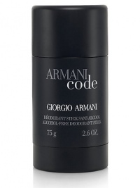 A seductive new fragrance, Armani Code For Men is a sexy blend of fresh lemon and bergamot softened with hints of orange tree blossom, warmed with soothing guaiac wood and tonka bean. 2.6 oz. 