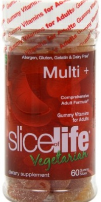 Hero Nutritional Products- Slice of Life Multi Vitamin with Vegetarian, 60 Gummy Slices Hero Nutritional Products- Slice of Life Multi Vitamin with Vegetarian, 60 Gummy Slices