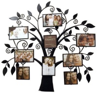 New View Family Tree Metal Collage Frame