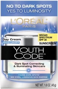 Youth Code Dark Spot Correcting, Illuminating Day Cream, SPF 30, 1.6 Ounce Youth Code Dark Spot Correcting, Illuminating Day Cream, SPF 30, 1.6 Ounce