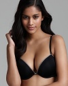 Calvin Klein Underwear Naked Glamour Add a Size Plus with Lace Push-Up Bra. Style #F3318