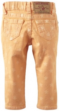 True Religion Baby-Girls Infant Casey Star Print Skinny Jegging, Overdye Faded Carrot, 12-18 Months True Religion Baby-Girls Infant Casey Star Print Skinny Jegging, Overdye Faded Carrot, 12-18 Months